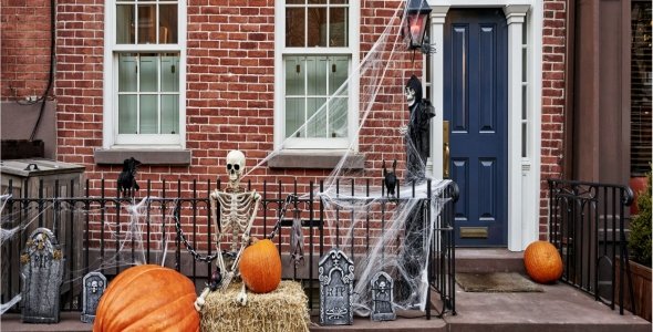 Window Door Wood Effect Boards Bloody Planks Halloween Haunted House Decoration