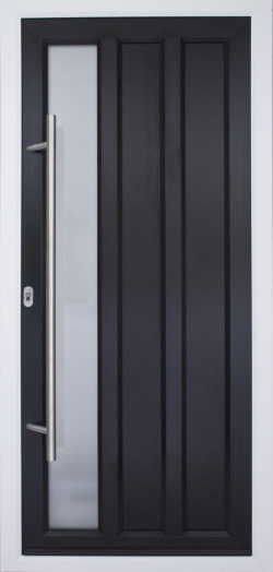 Contemporary Anthracite Front Door